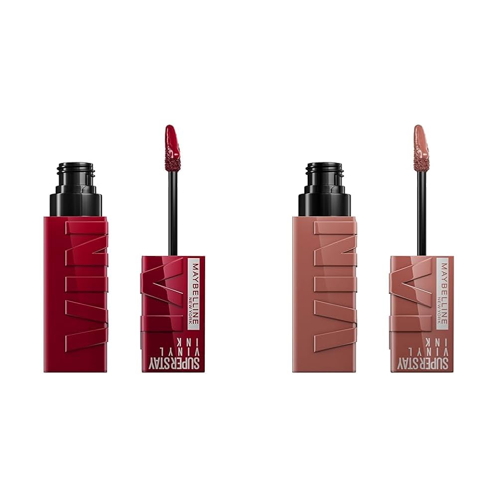 Maybelline Superstay Vinyl Ink 6本セット Amazon.com : MAYBELLINE Super Stay Vinyl Ink Longwear No